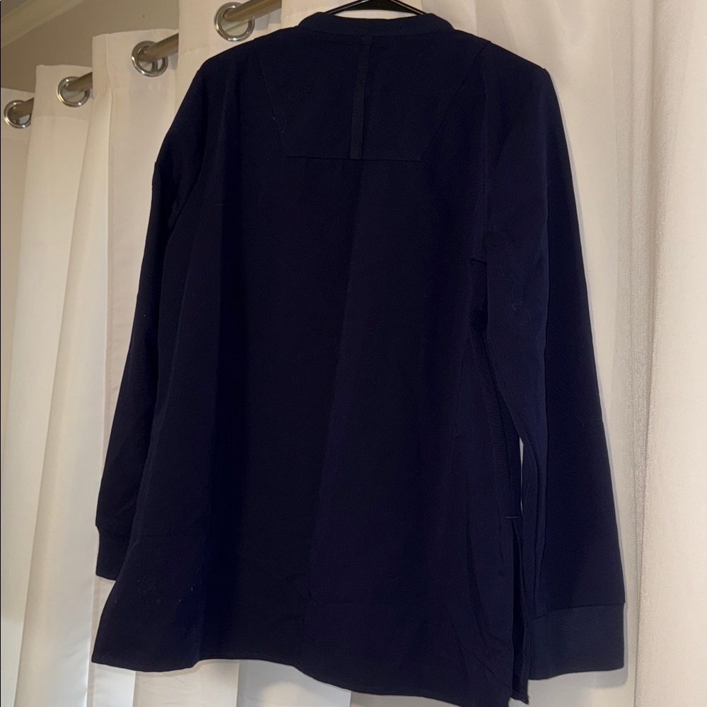 Figs Women’s Large Bellery Jacket - Navy Blue - Picture 2 of 3